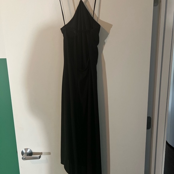 David Meister Black Halter Dress - Picture 2 of 3